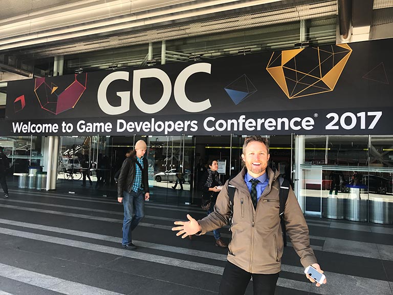Carve founder Paul Brady at GDC 2017